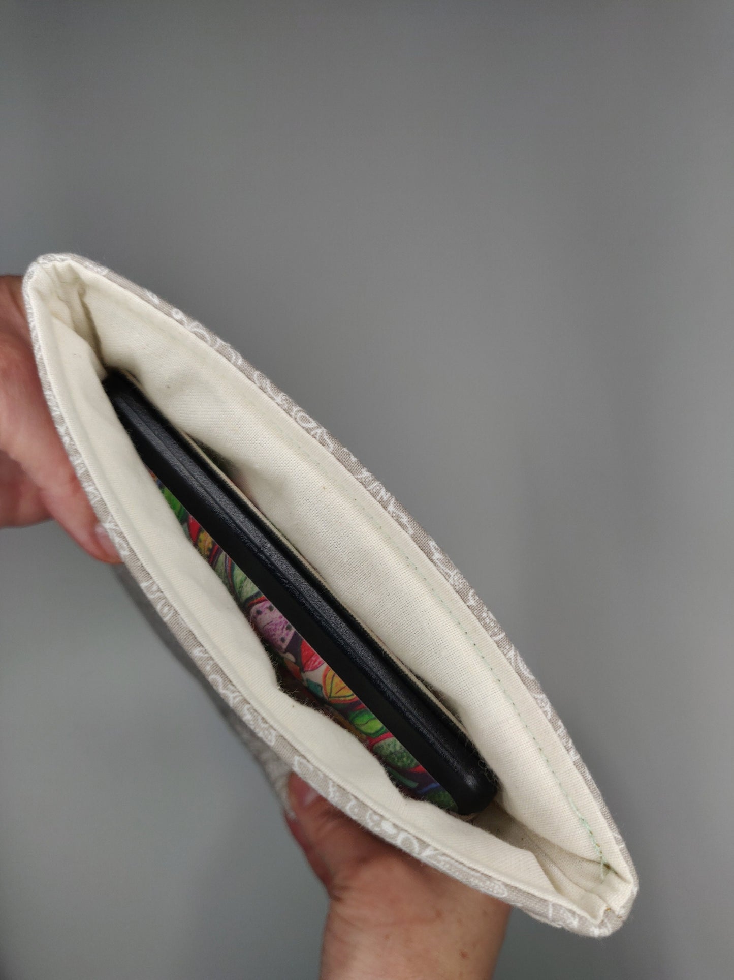 Botanical Kindle Sleeve: Floral Cotton Paperwhite Cover