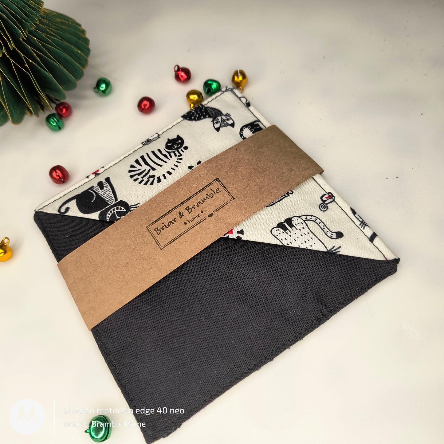 Cat Print Bookmark: Book Lover Gift