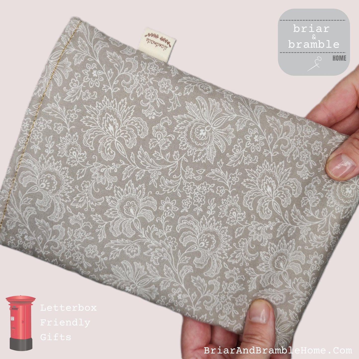 Botanical Kindle Sleeve: Floral Cotton Paperwhite Cover