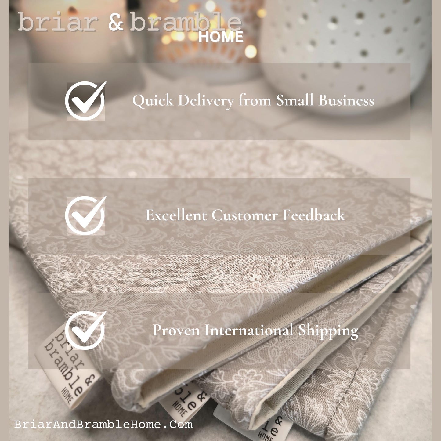Botanical Kindle Sleeve: Floral Cotton Paperwhite Cover