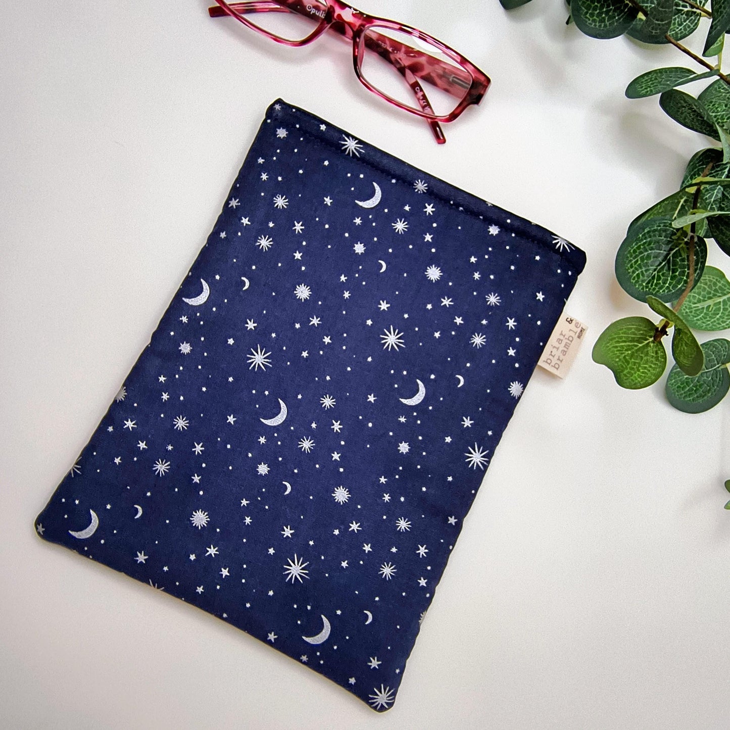 Starry Night Padded Kindle Sleeve: Celestial Book Cosy