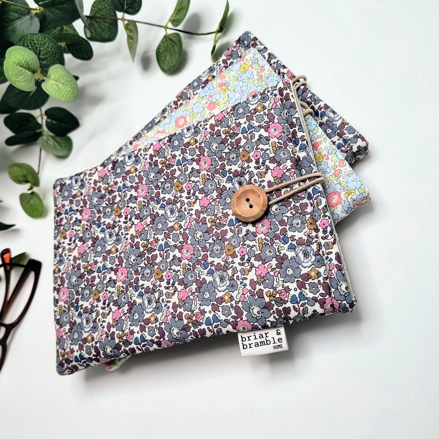 Floral Kindle Cover: LIBERTY London Tana Lawn Padded eReader Sleeve