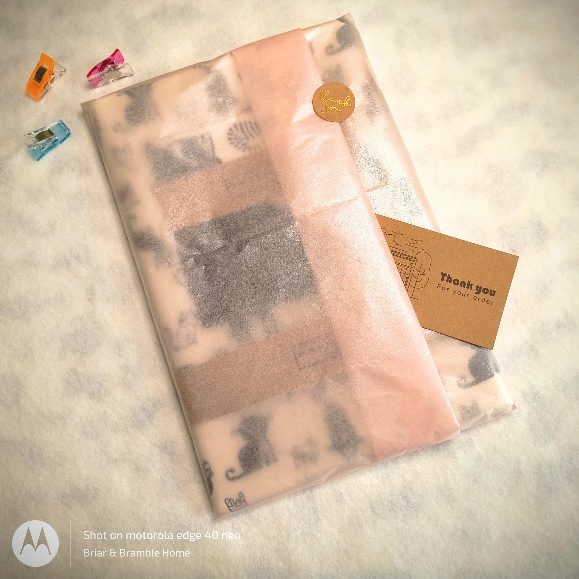 Cat Book Sleeve & Bookmark Set: Cotton Book Cosy Gift