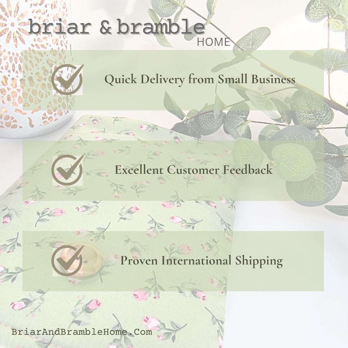 Floral Book Sleeve: Padded Cotton Book Cover with Button