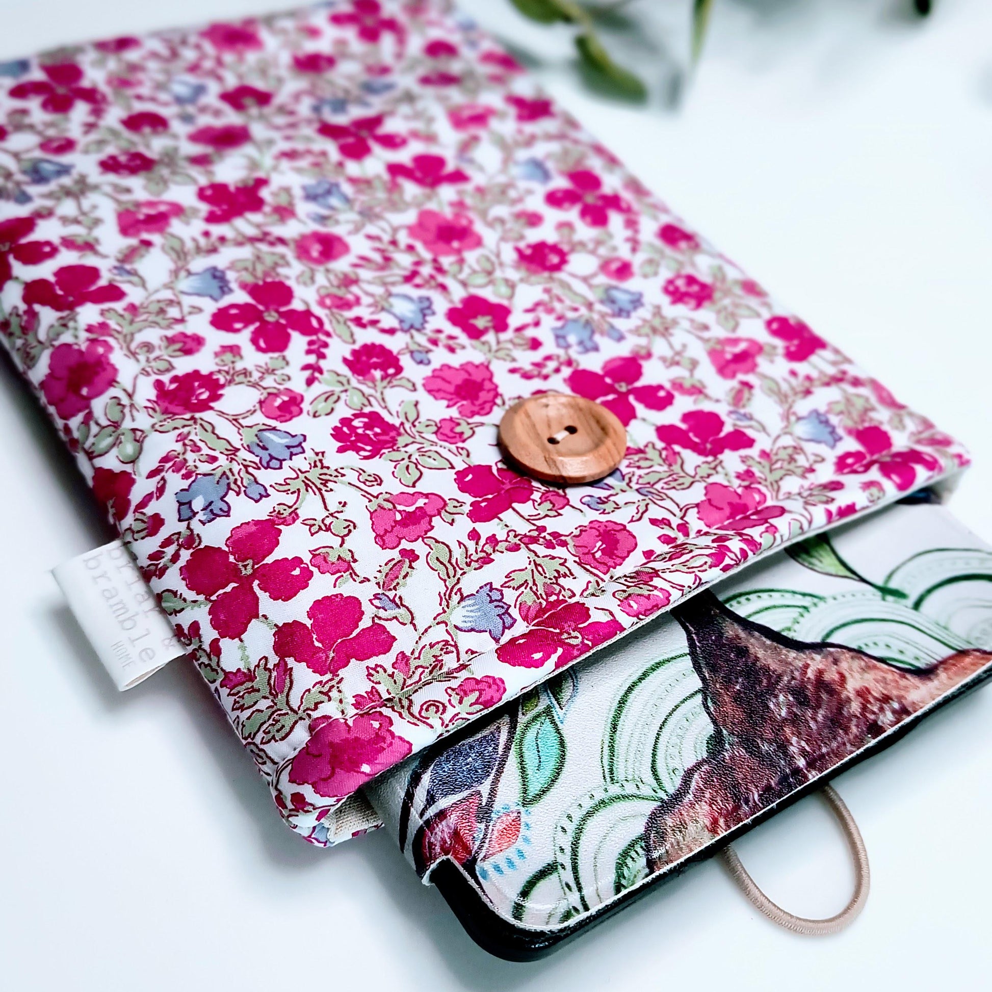 Floral Kindle Cover: LIBERTY London Tana Lawn Padded eReader Sleeve