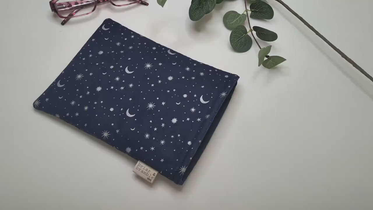 Starry Night Padded Kindle Sleeve: Celestial Book Cosy